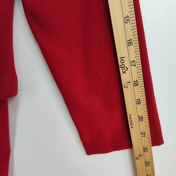 VTG Jessica Howard Suit Dress & Jacket Women's 6 Red Button-Up New Old Stock - Picture 13 of 16